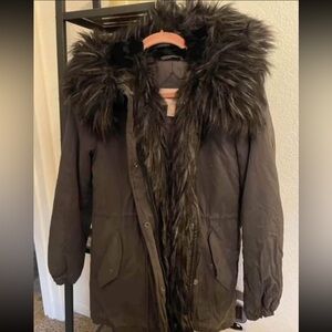 Woman’s Charcoal Gray Coat